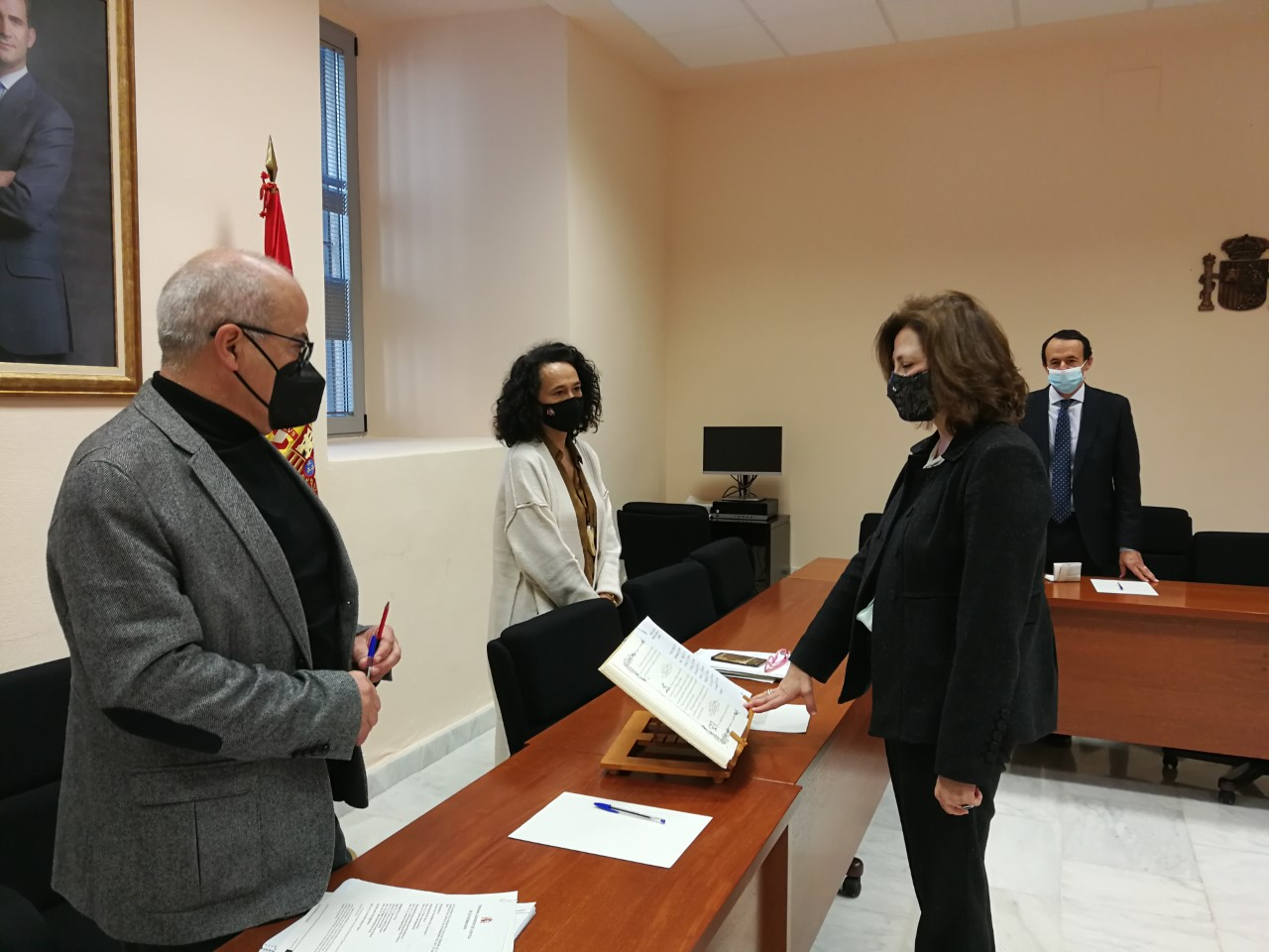 La decana de Plasencia jura como miembro de Sala de Gobierno del TSJ de Extremadura 